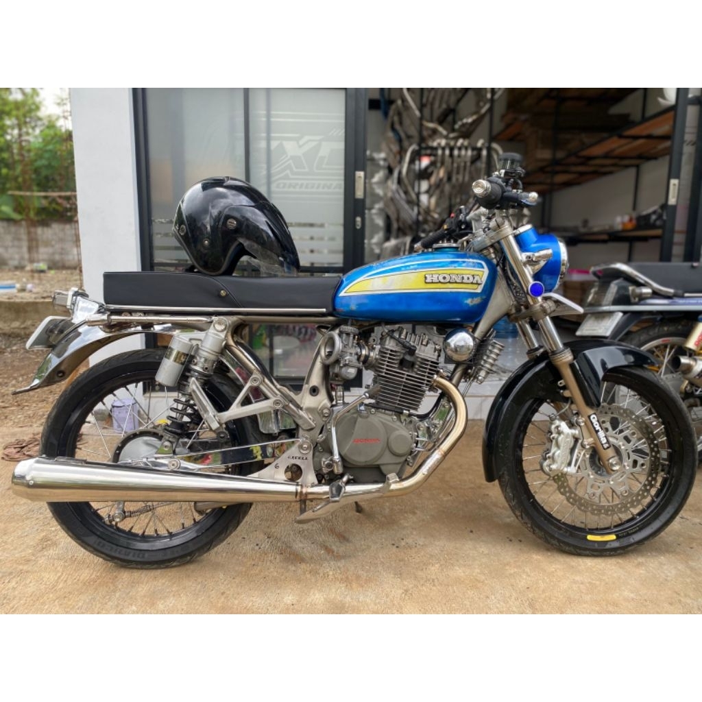 KNALPOT GL100 STENLESS ORIGINAL EXCELL