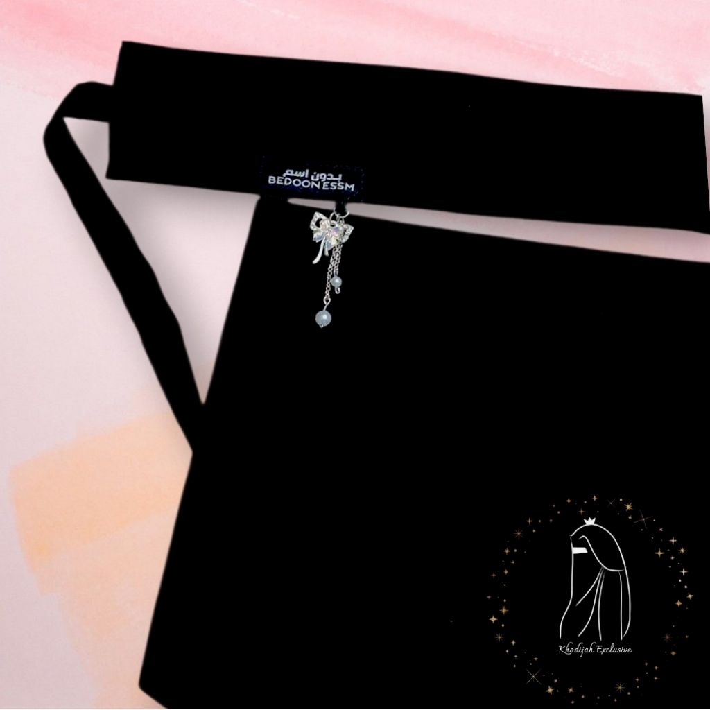 Niqab cadar pendek bedoon essm ped kaku bandana poni