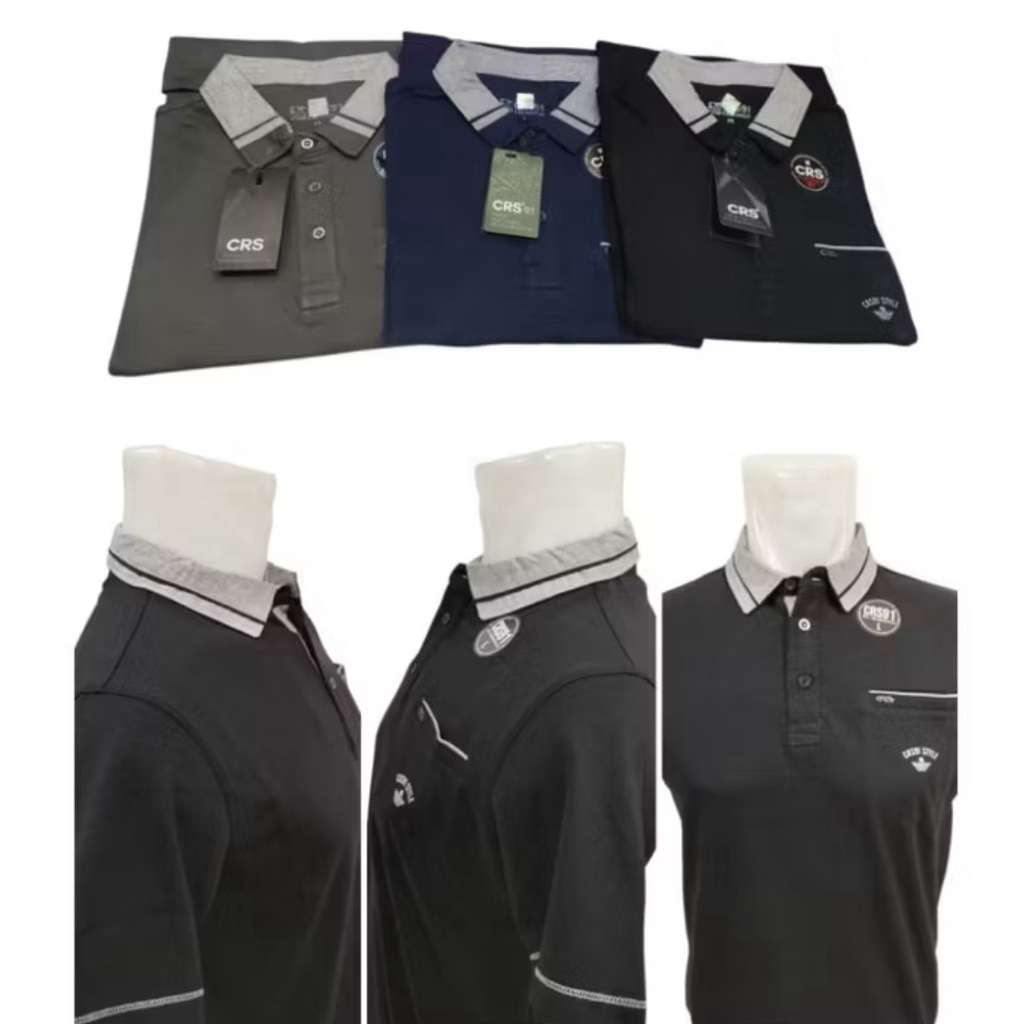 kaos kerah Hugo Class / Kaos kerah CRS91 / kaos kerah distro premium