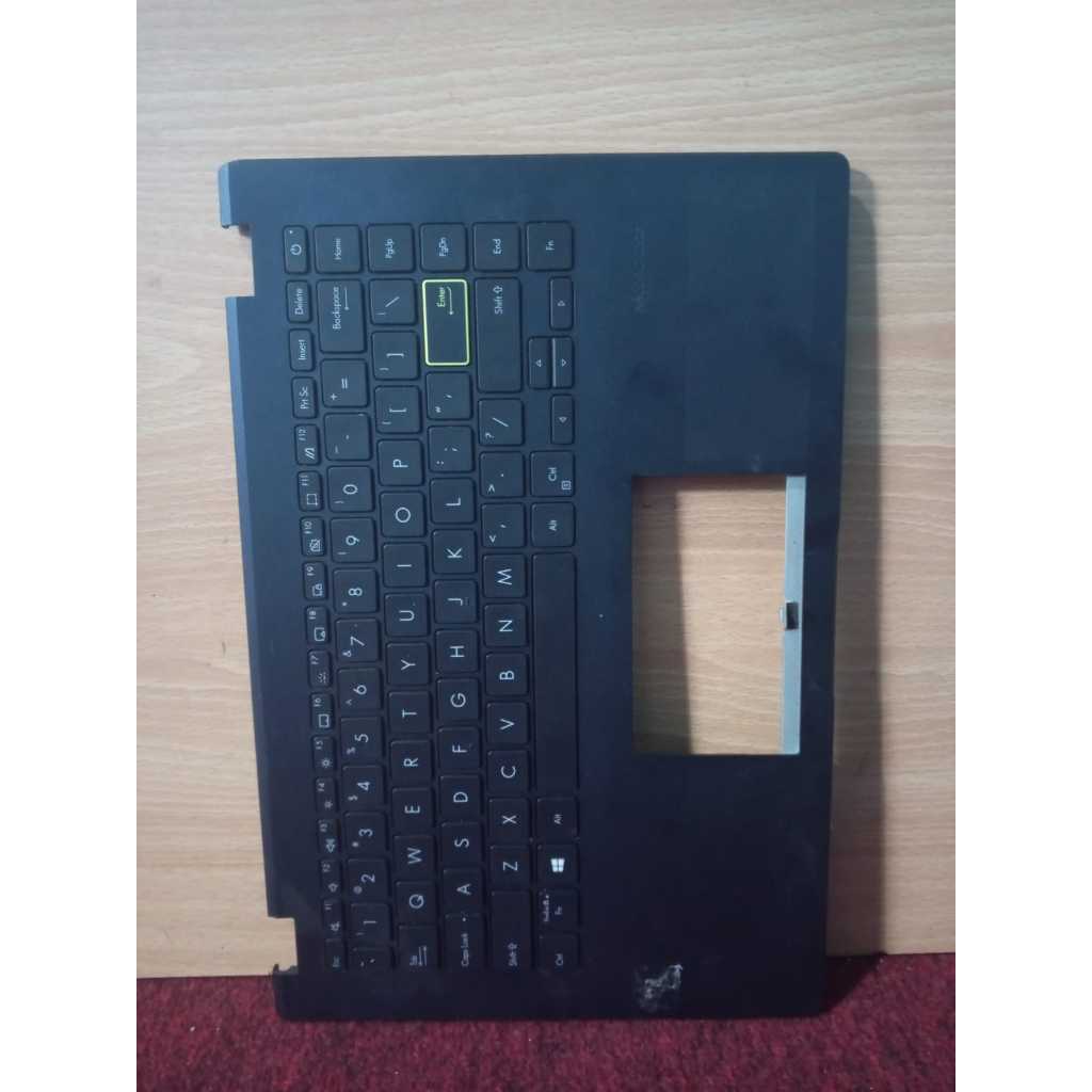 Casing Frame Keyboard Palmrest Keyboard Laptop Asus E410 series E410MA