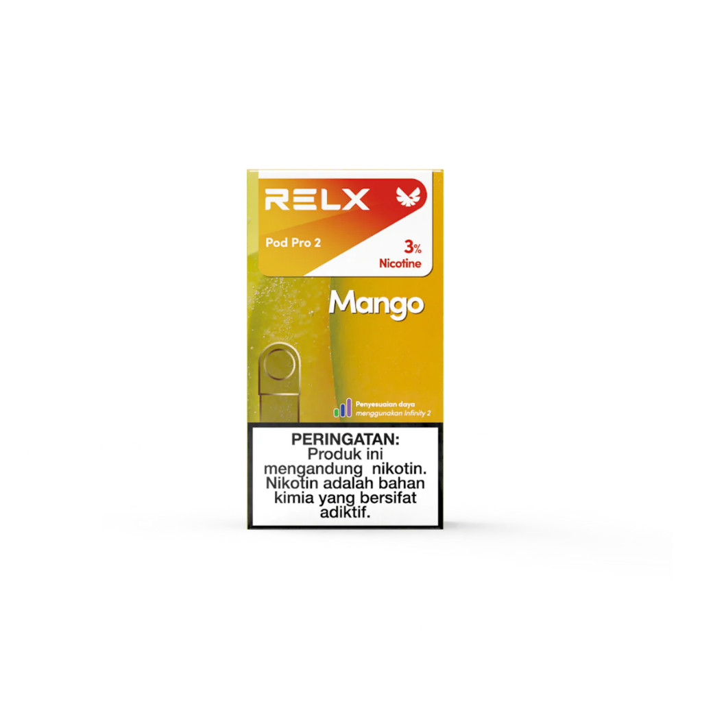 RELX Pod Pro 2 Mango Catridge Authentic By Relx