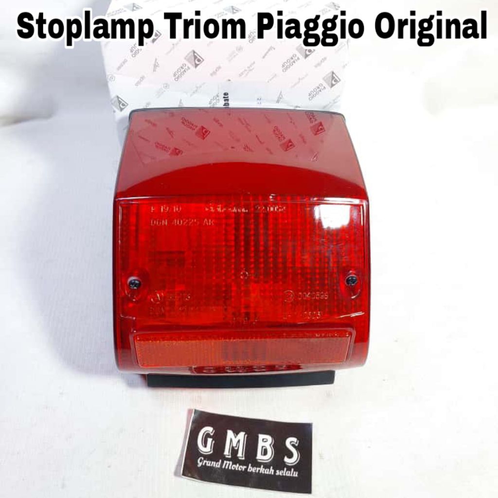 Stoplamp Lampu Belakang Triom Piaggio Original Vespa PX Arcobaleon Excel Exclusive Spartan New PX PS