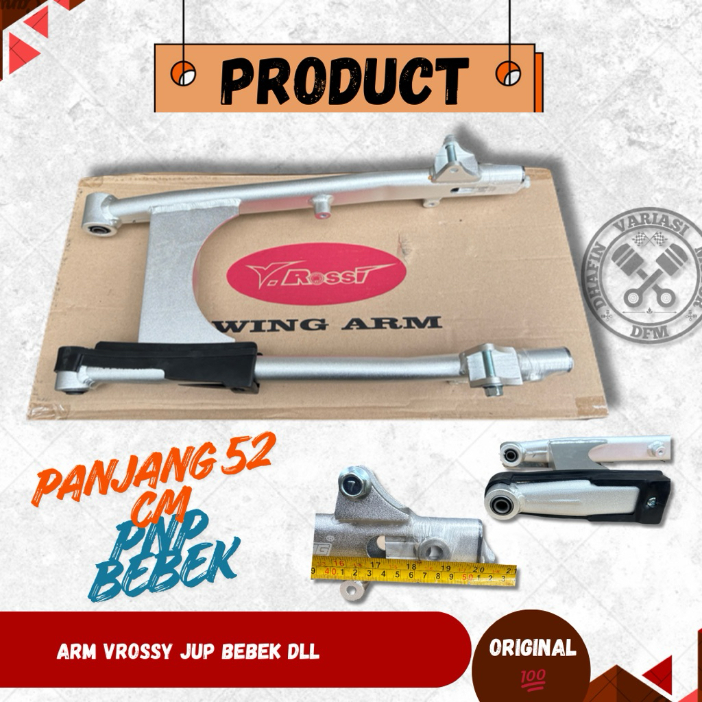 SWING ARM VROSSI JUPITER F1ZR FORCE 1 HEREX YAMAHA ORIGINAL V ROSSI RACING