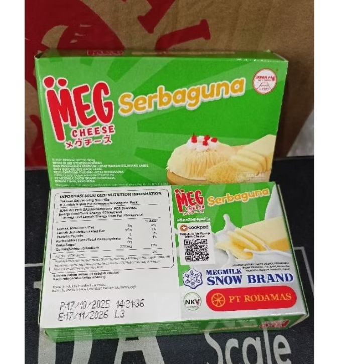 Keju Serbaguna Keju Batang Keju MEG Cheese