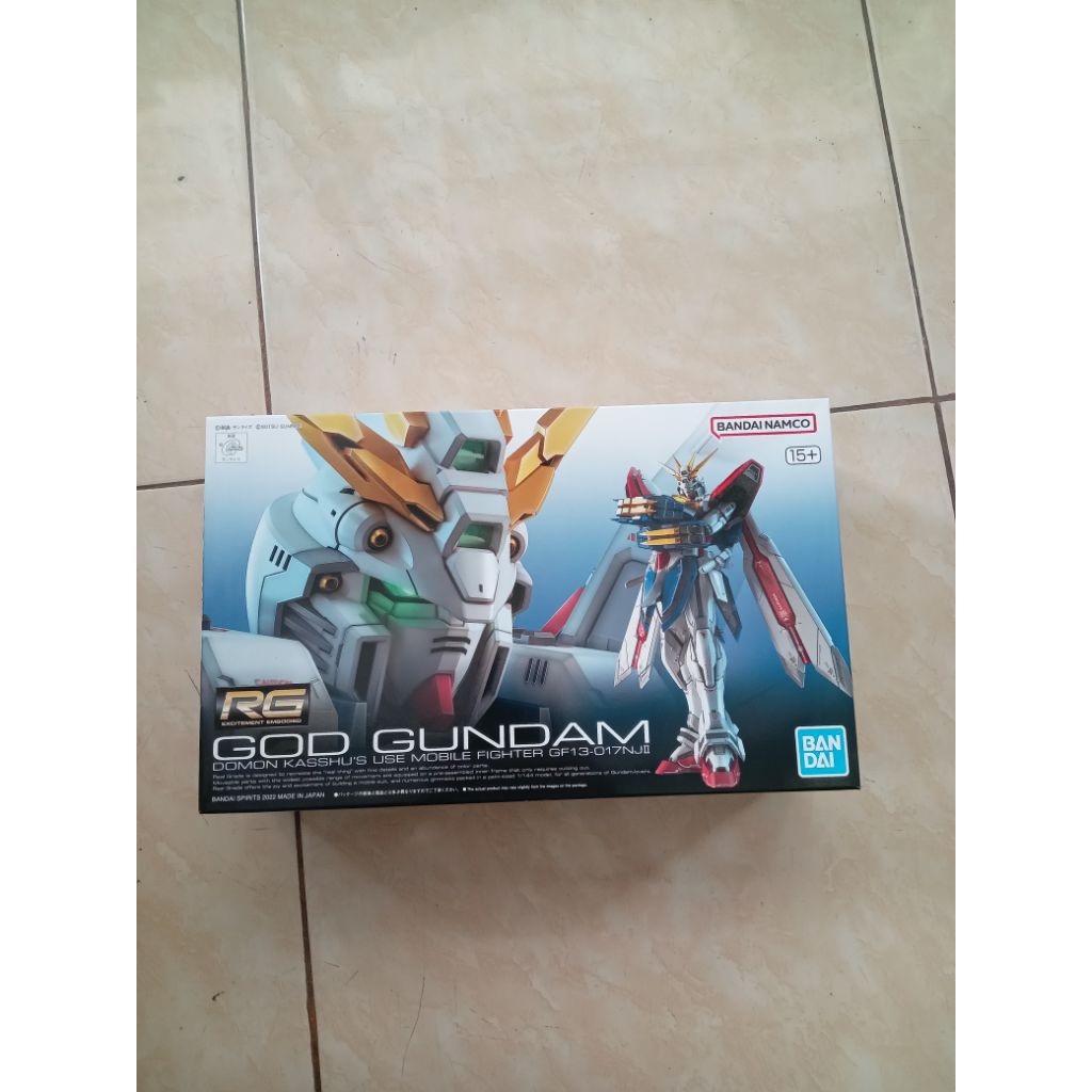 Rg god gundam bandai