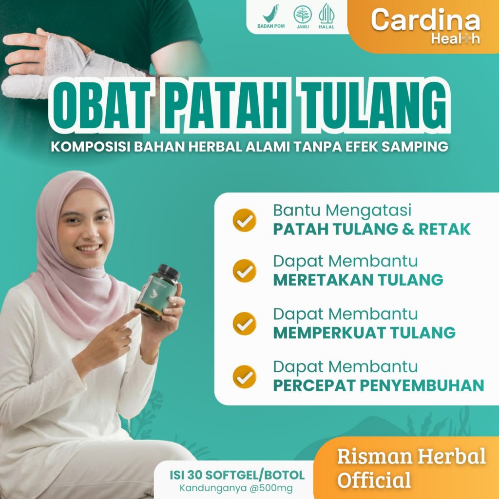 Obat Patah Tulang Dan Retak Nutrisi Dan Kalsium Tulang Vitamin Tulang Patah | Obat Penyambung Tulang