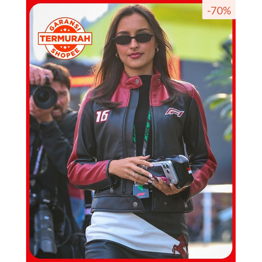 Jaket Ferrari F1 Leather Jacket