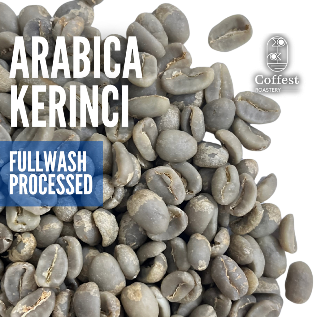 Green Bean Specialty Arabika Kerinci - Fullwash Processed - 1 kg