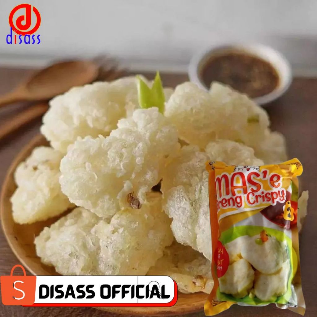 CIRENG KOIN ORIGINAL ISI 22PCS MASE CIRENG CRISPY / CIRENG LEKOK KOIN KEMASAN 500gr - DISASS JOGJA