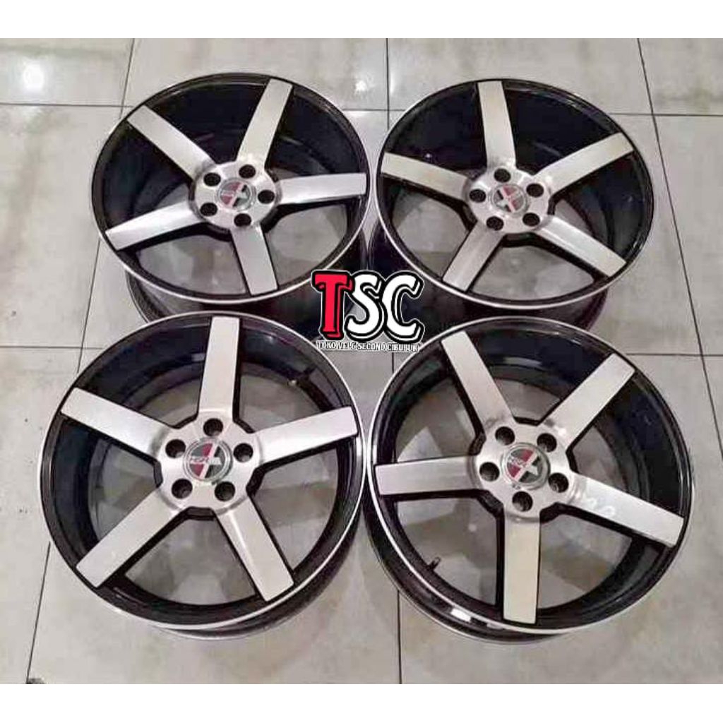 VELG MOBIL BEKAS | HSR NE3 R18X8 PCD 5X112 PNP KE PCD 5X114 BUAT INNOVA CAMRY ACCORD HRV CRV