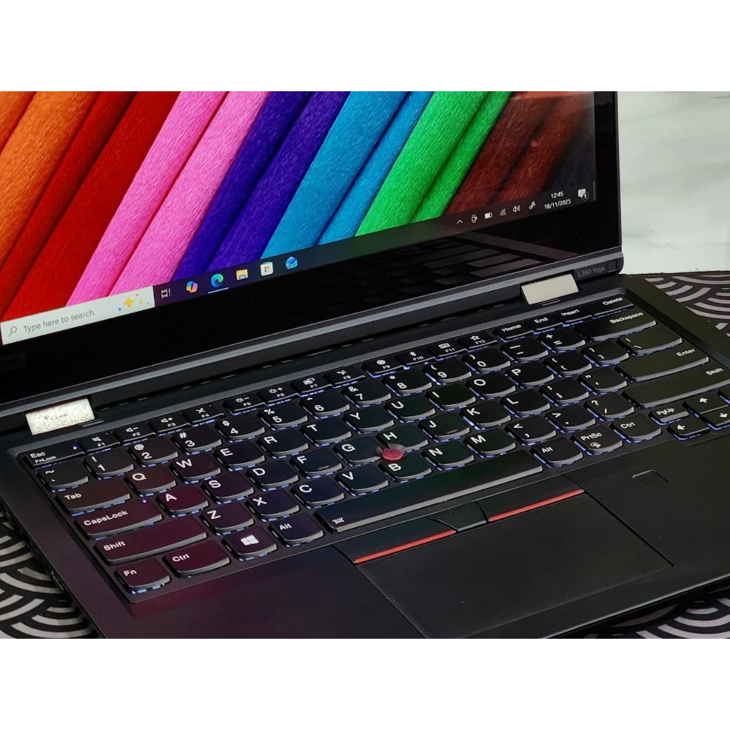 Laptop lenovo thinkpad l390 yoga/CORE I7-8565U/8gb/256gb/touchscreen/pen stylus