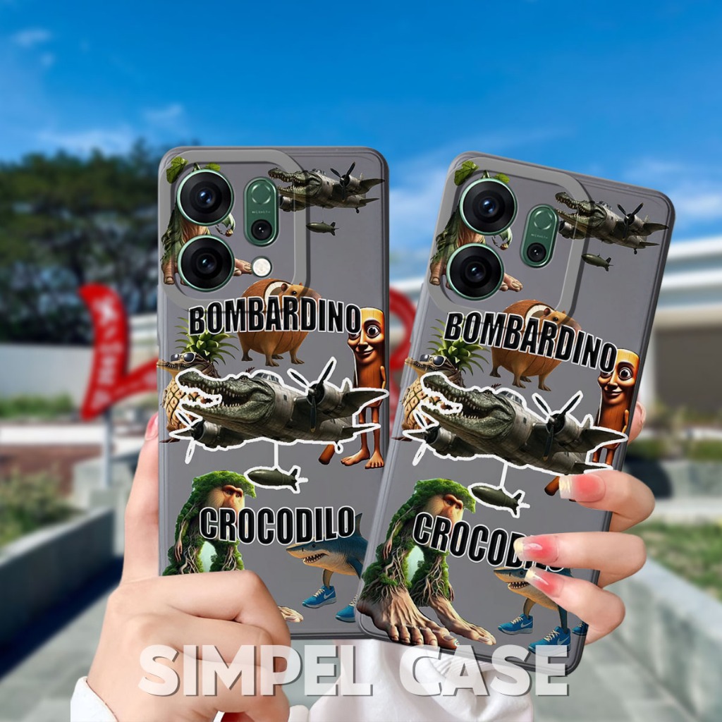 Case Oppo Reno 14 - Oppo Reno 14F Fashion Case - Untuk Pria - Wanita - Dewasa - Remaja - Silikon Hp 