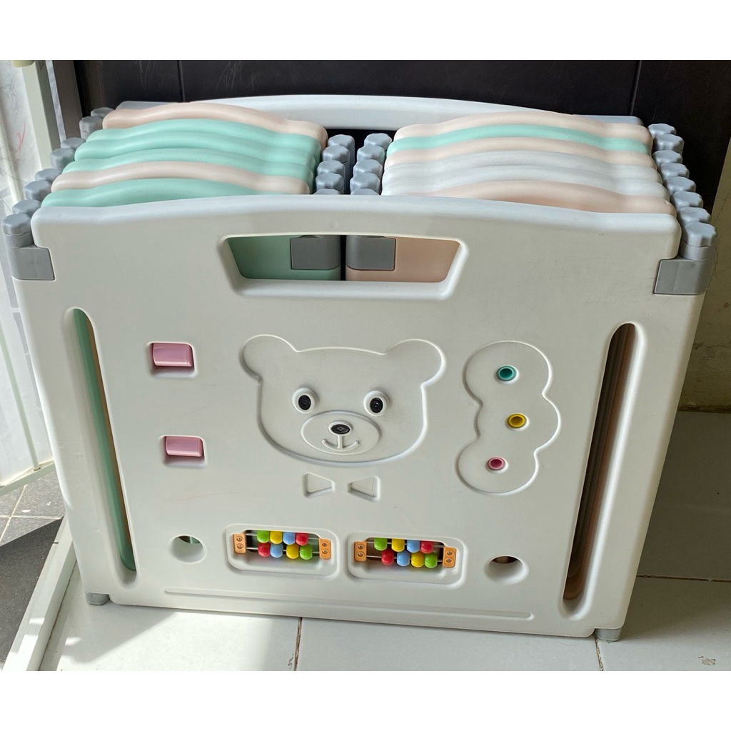 Pagar Parklon Mix Colour 12+2 Preloved| Pagar Parklon Mix Colour 12+2 Second