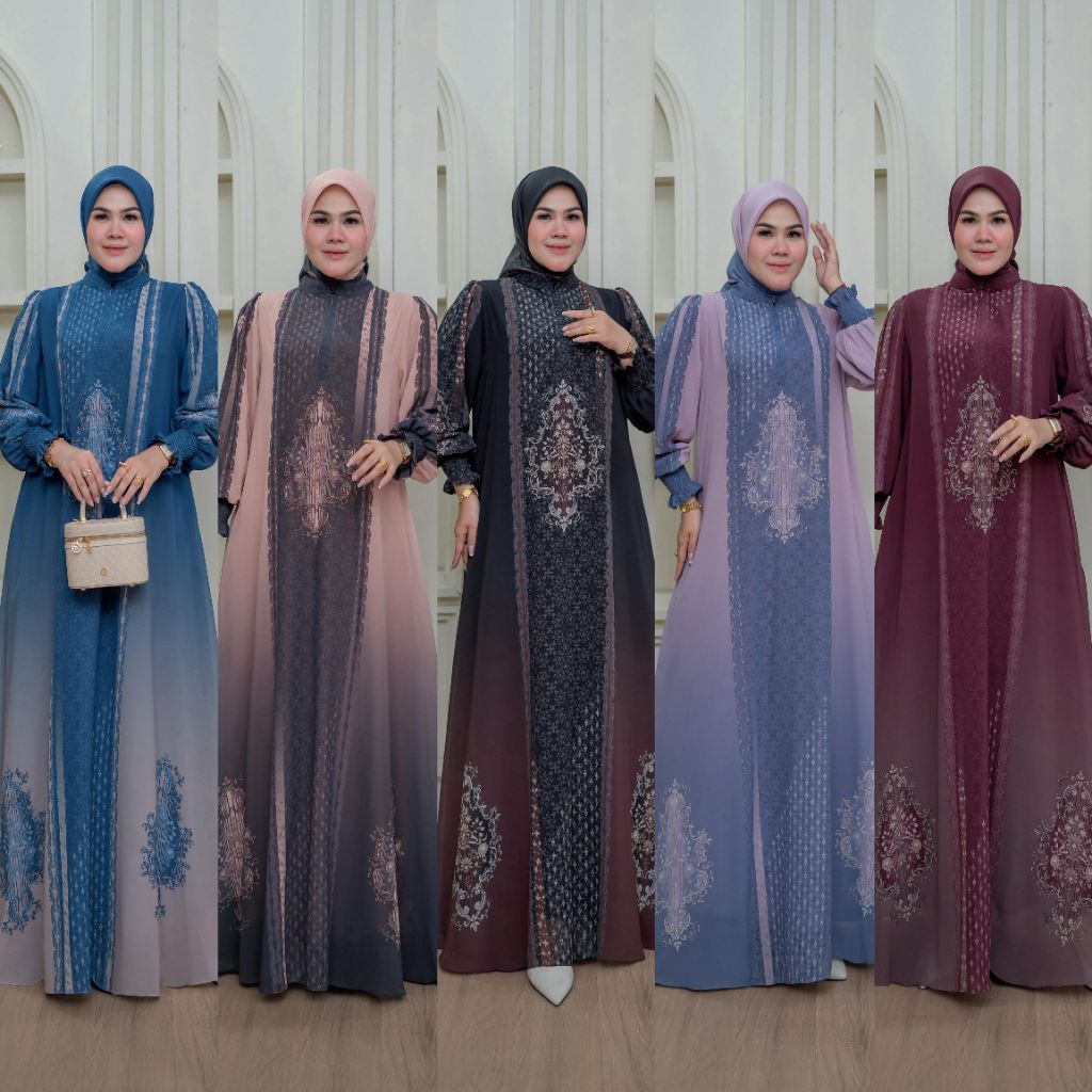 Almeera Series Gamis Syar'i Branded Original By Rayhan