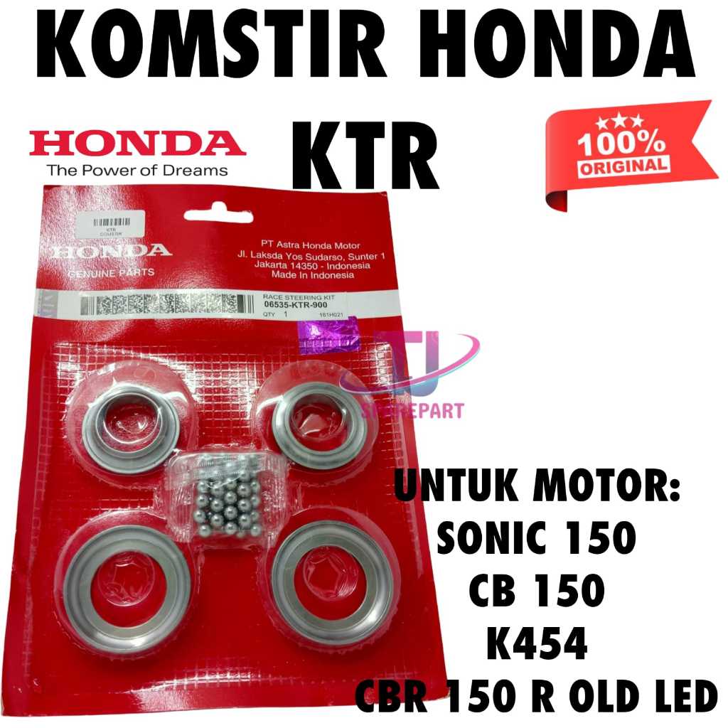 KOMSTIR KODE (06535-KTR-900) ASLI PRESISI COMSTIR SONIC CB CBR 150 R Old LED ORIGINAL