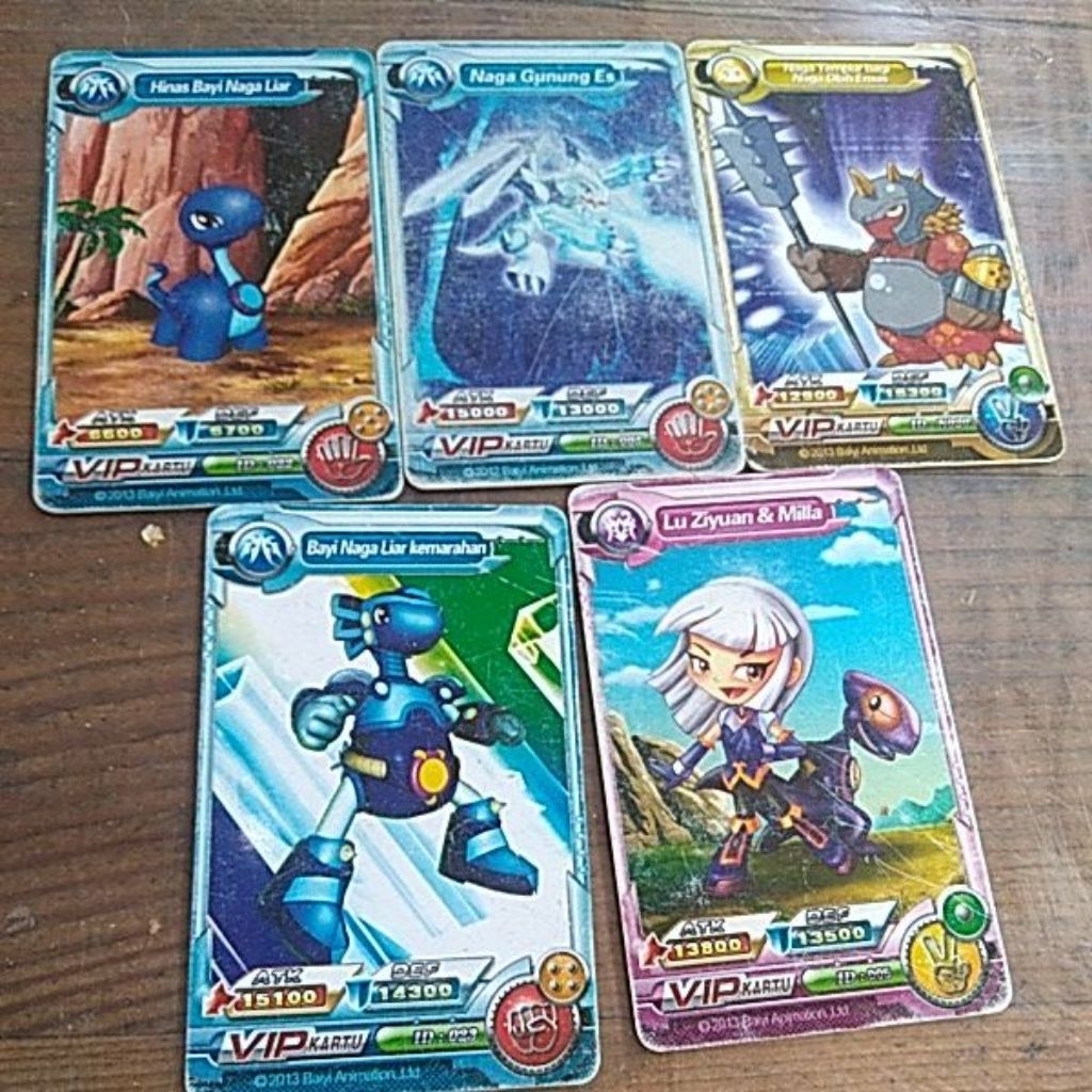 kartu dragon warrior