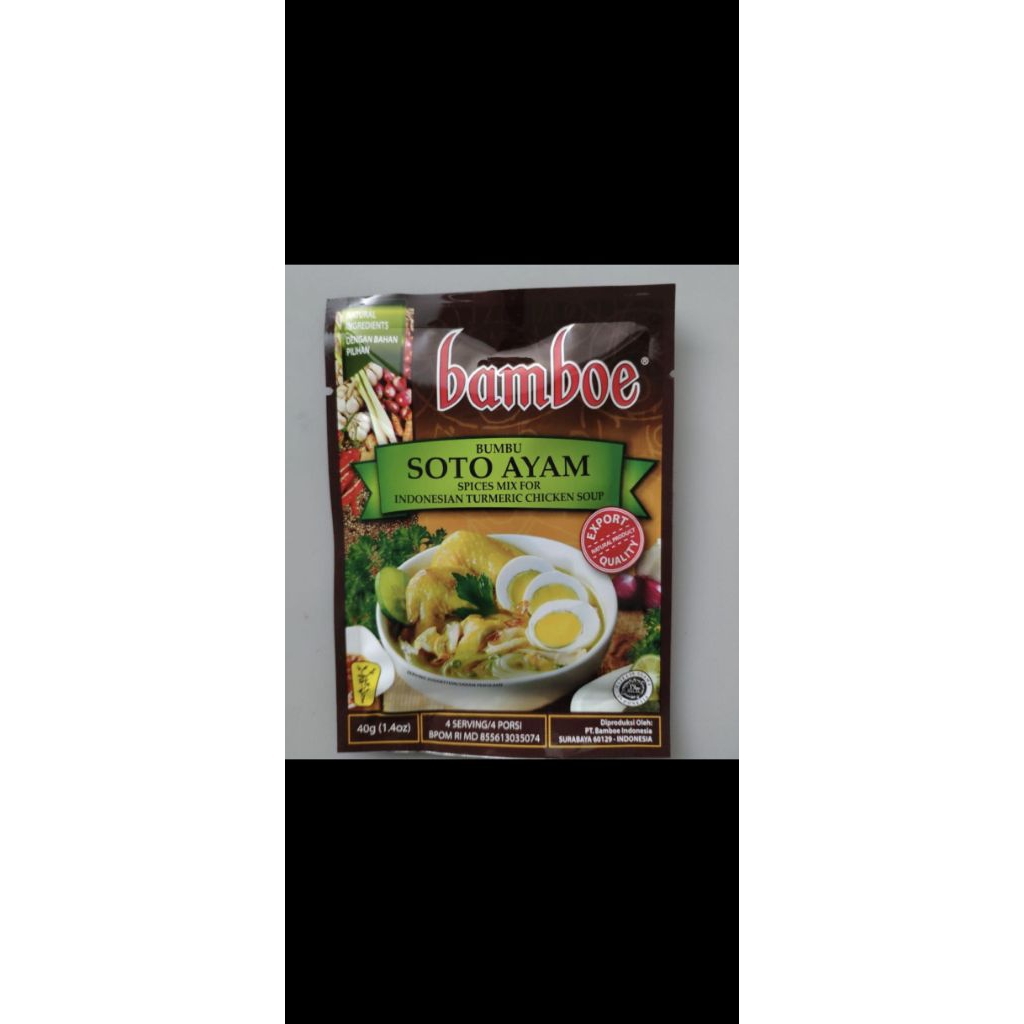 Bumbu Instan Bamboe Soto Ayam