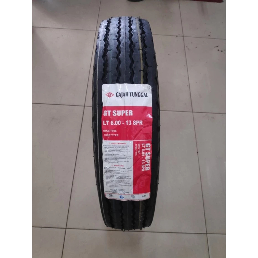 Ban Luar Standar carry granmax ss futura 600-13 GT 8PR 600 - 13 Gajah Tunggal 8 PR 8 PLY