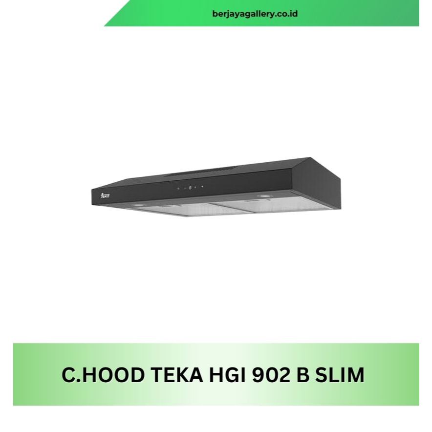 Cooker hood Teka Slim Hood HGI 902 Black Touchscreen