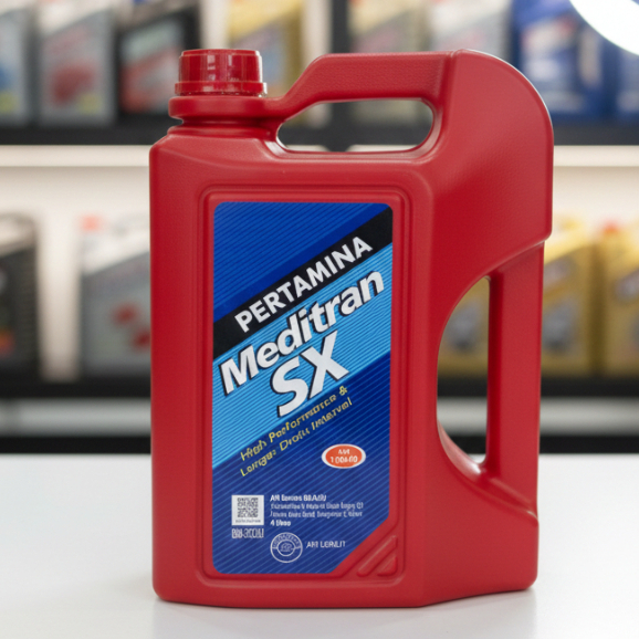 Oli Pelumas Mesin Meditran SX 4L Oli Pertamina Meditran SX 4 Liter