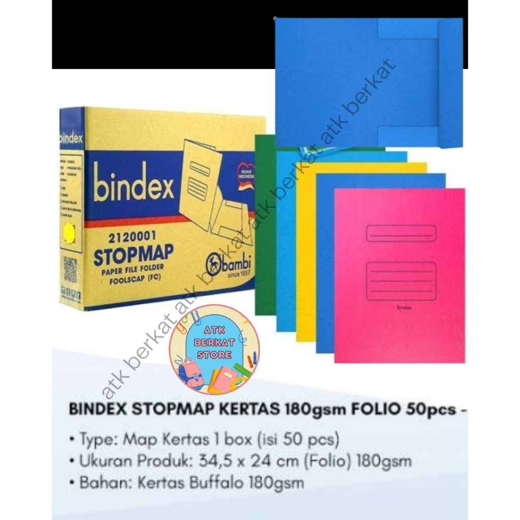Map folder Kertas stopmap buffalo BINDEX 5002