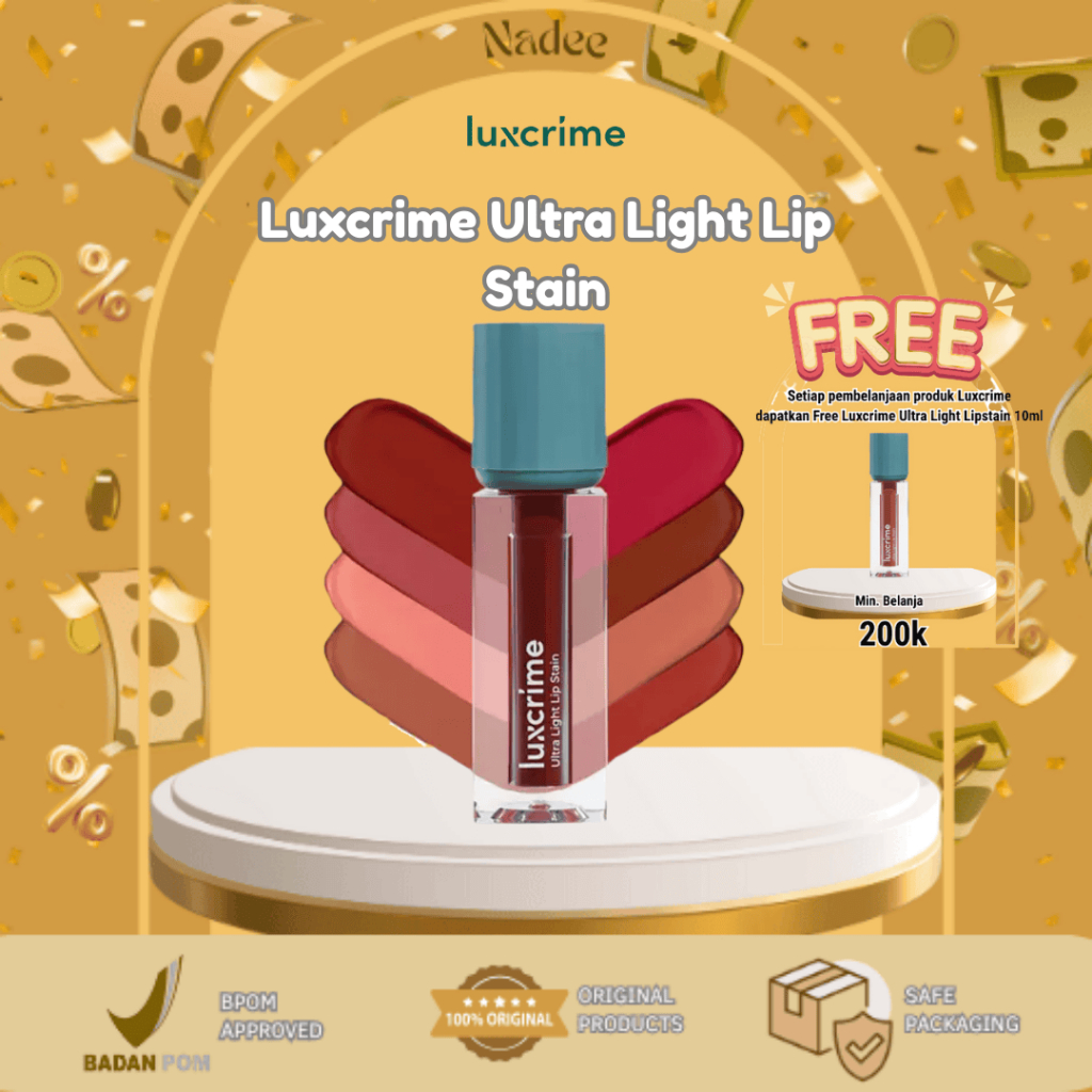 Luxcrime Ultra Light Lip Stain - Liptint Waterproof