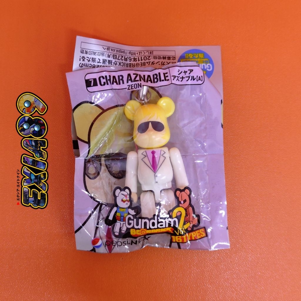 Pepsi Nex Gundam Bearbrick Vol.2 Char Aznable (A)