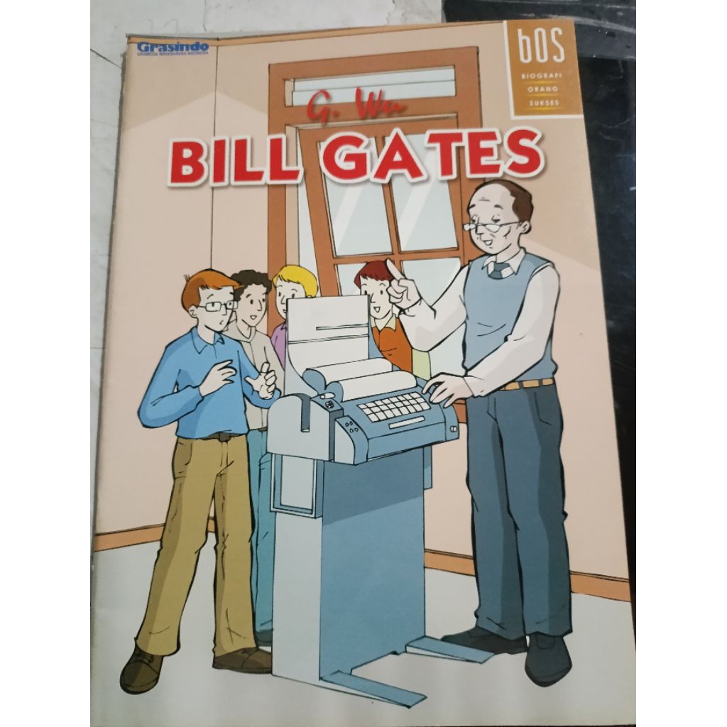 Buku biografi orang sukses  Bill gates