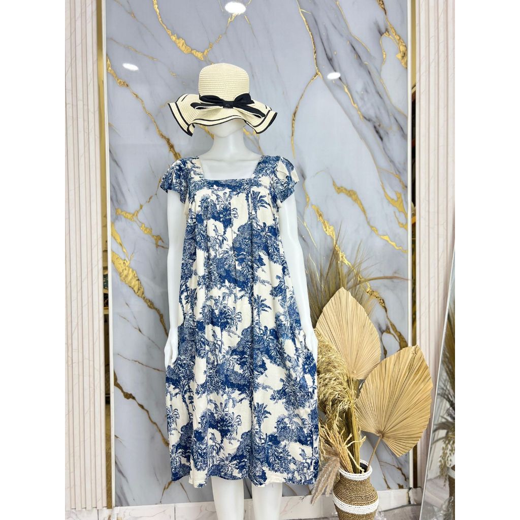 Daster Yukensi Kain Utuh Rayon Santung Adem