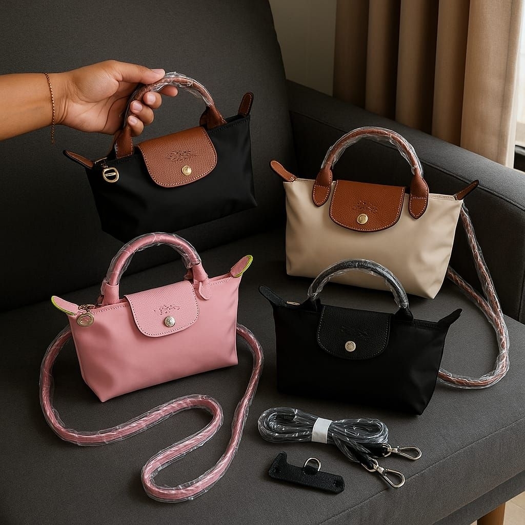 Tas Selempang Mini Wanita FREE TALI PANJANG banyak model