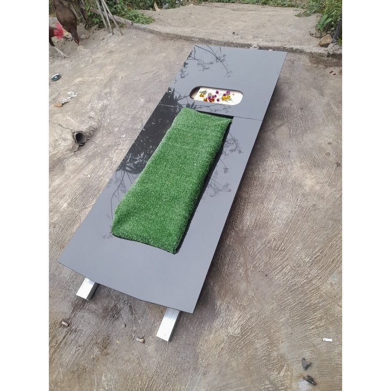 BADAN MAKAM SEKAR BUNGA/KIJING NISAN/DUDUKAN PINGGIRAN MAKAM GRANIT TILE 60X160+PACKING KAYU