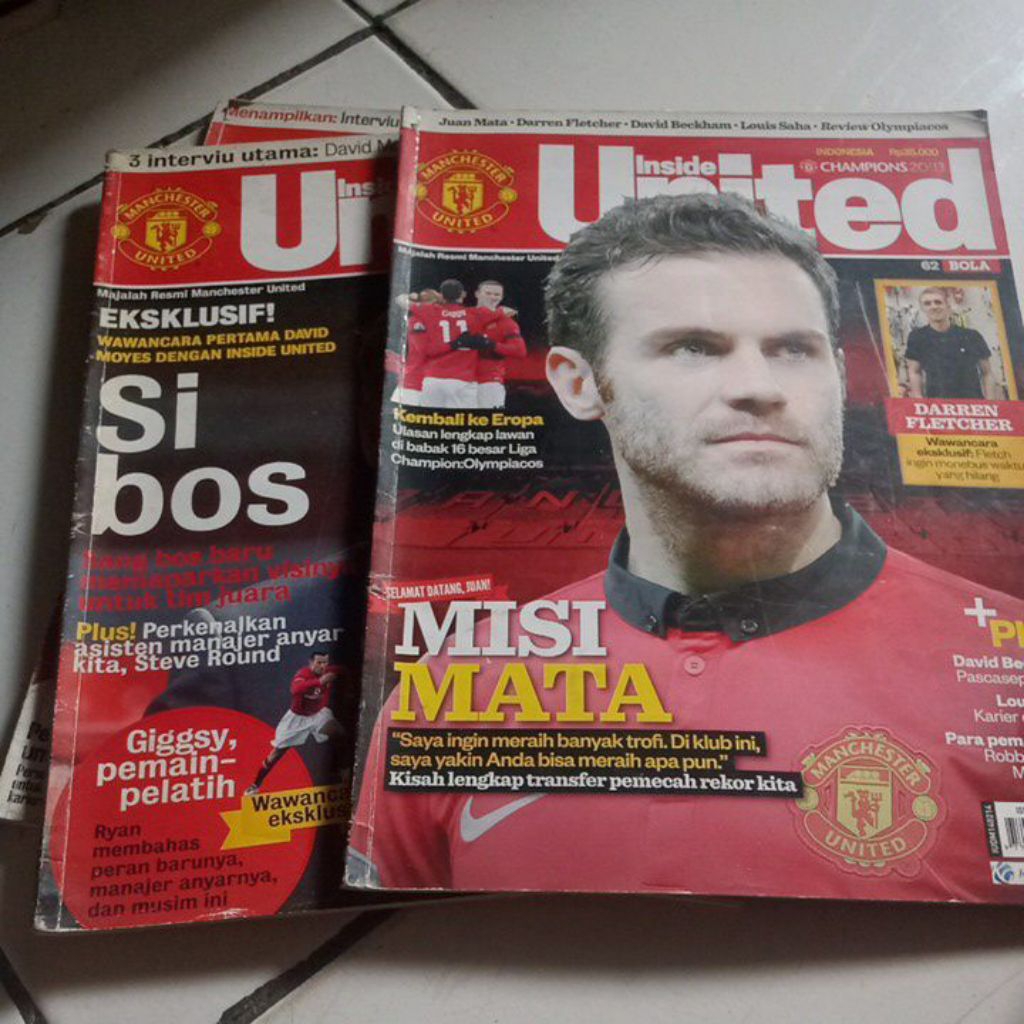 majalah bola Manchester united