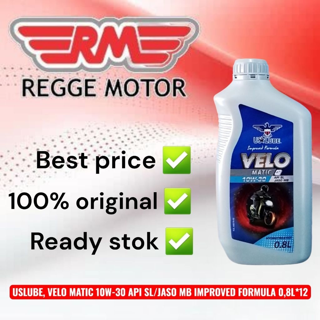 US LUBE MATIC 10W-30 800ML + GIR OIL UNITED 120ML