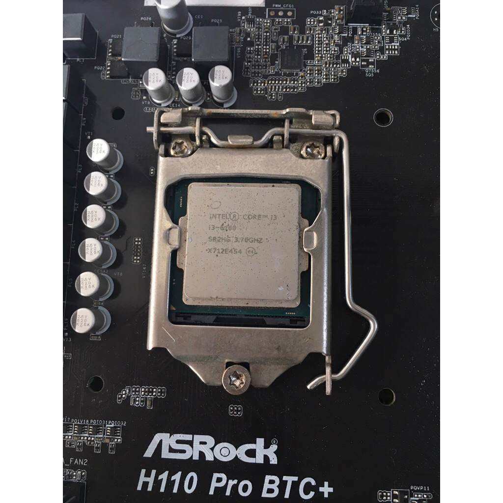 intel core i3 gen6 + mobo asrock h110