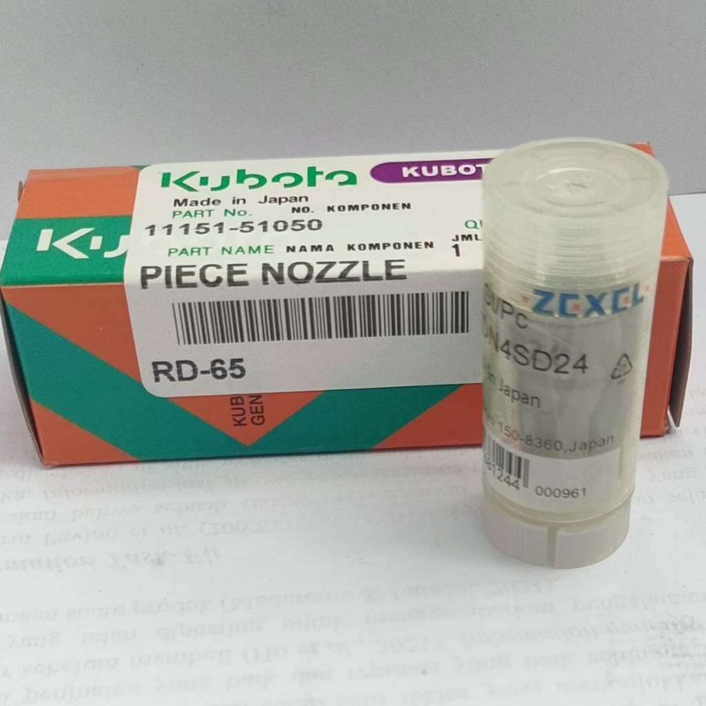 Nozzle SD24 Kubota RD65 Mesin Diesel Kubota