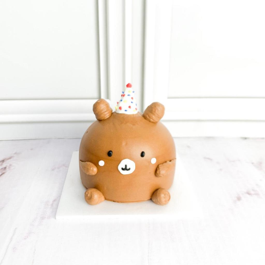 Kue Ulang Tahun/Birthday Cake/Kue Ultah tema bear/Mini cake