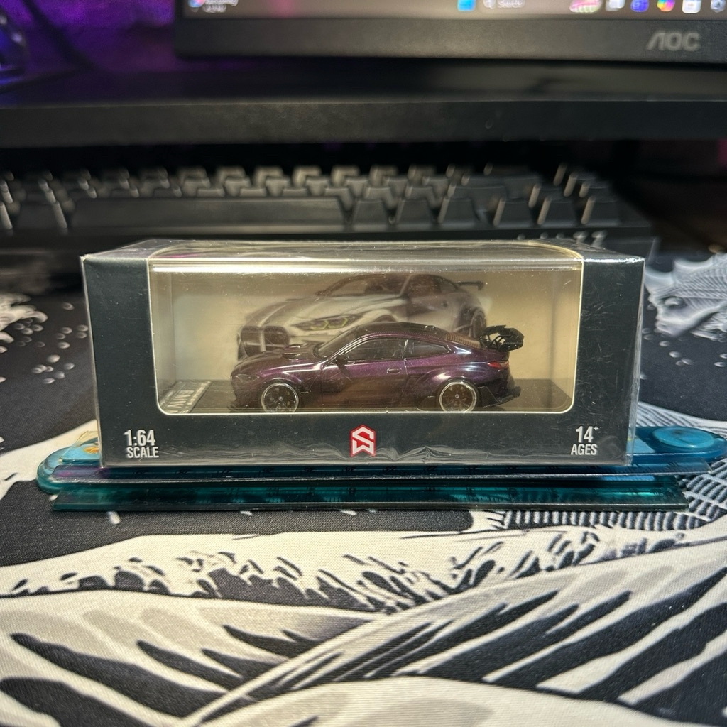 Street Warrior  BMW M4 G82 ADRO Bodykit Dark Purple ( Street Warrior )