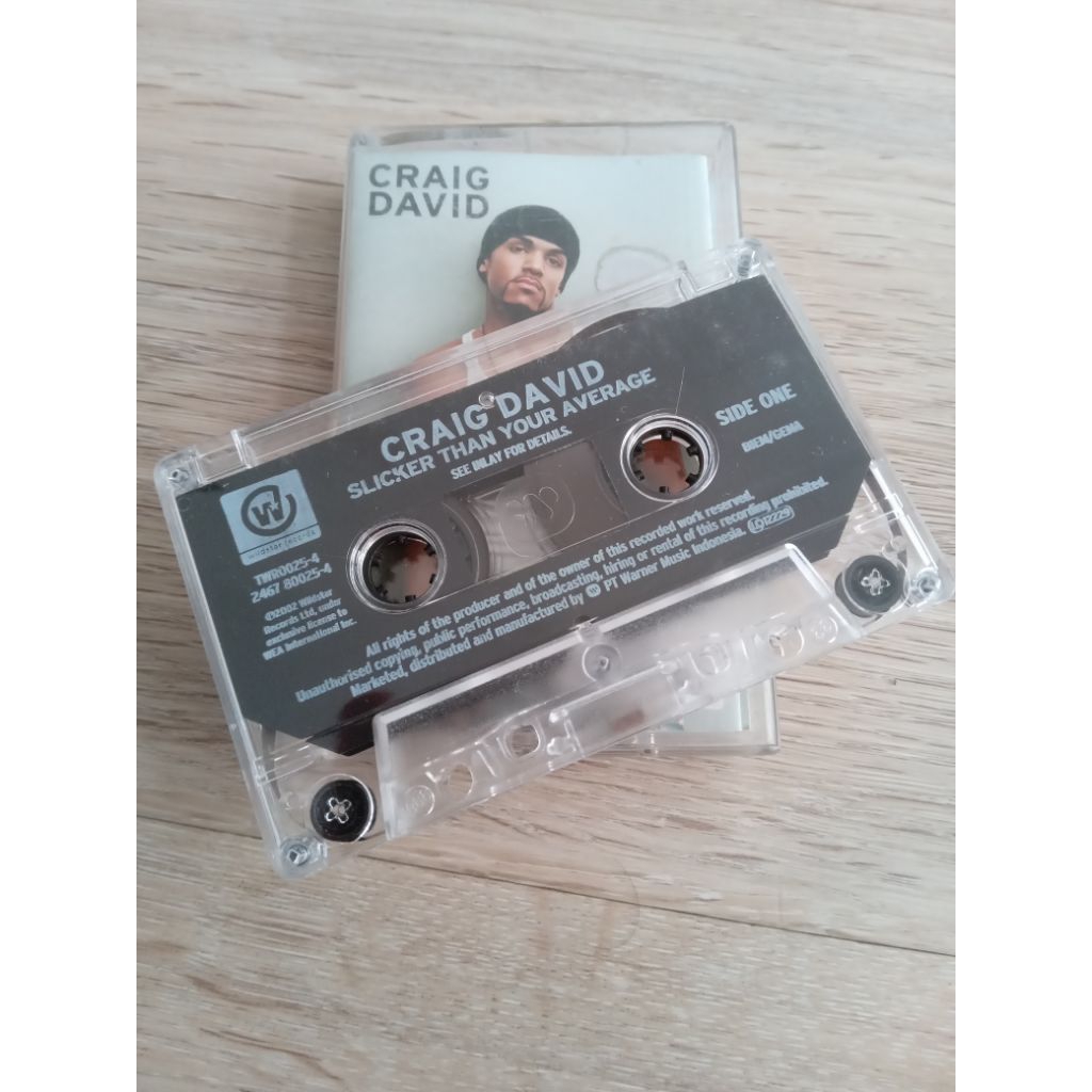 KASET CRAIG DAVID ( SLICKER THAN YOUR AVERAGE )