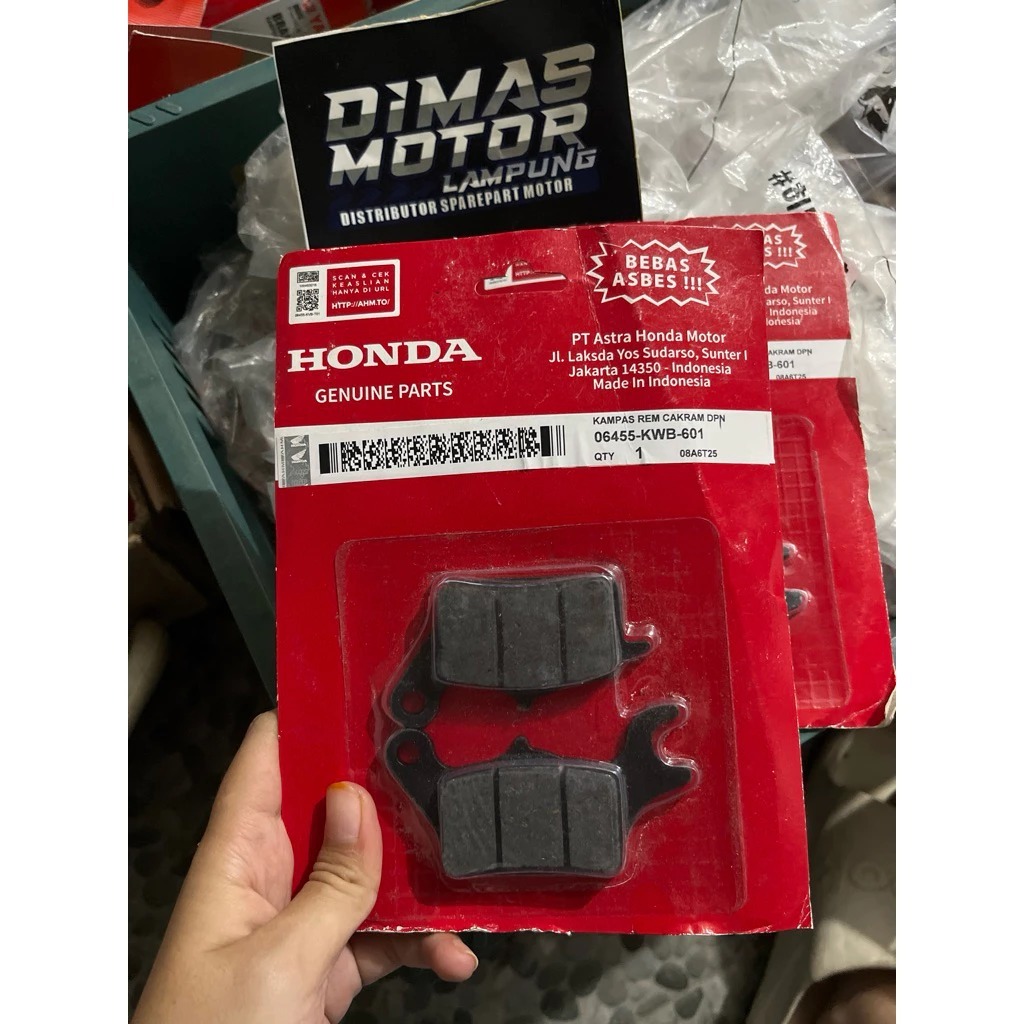 Dispad Depan Revo Absolute Blade Kampas Rem Cakram Disc Pad / Kampas Rem Depan Revo Absolute