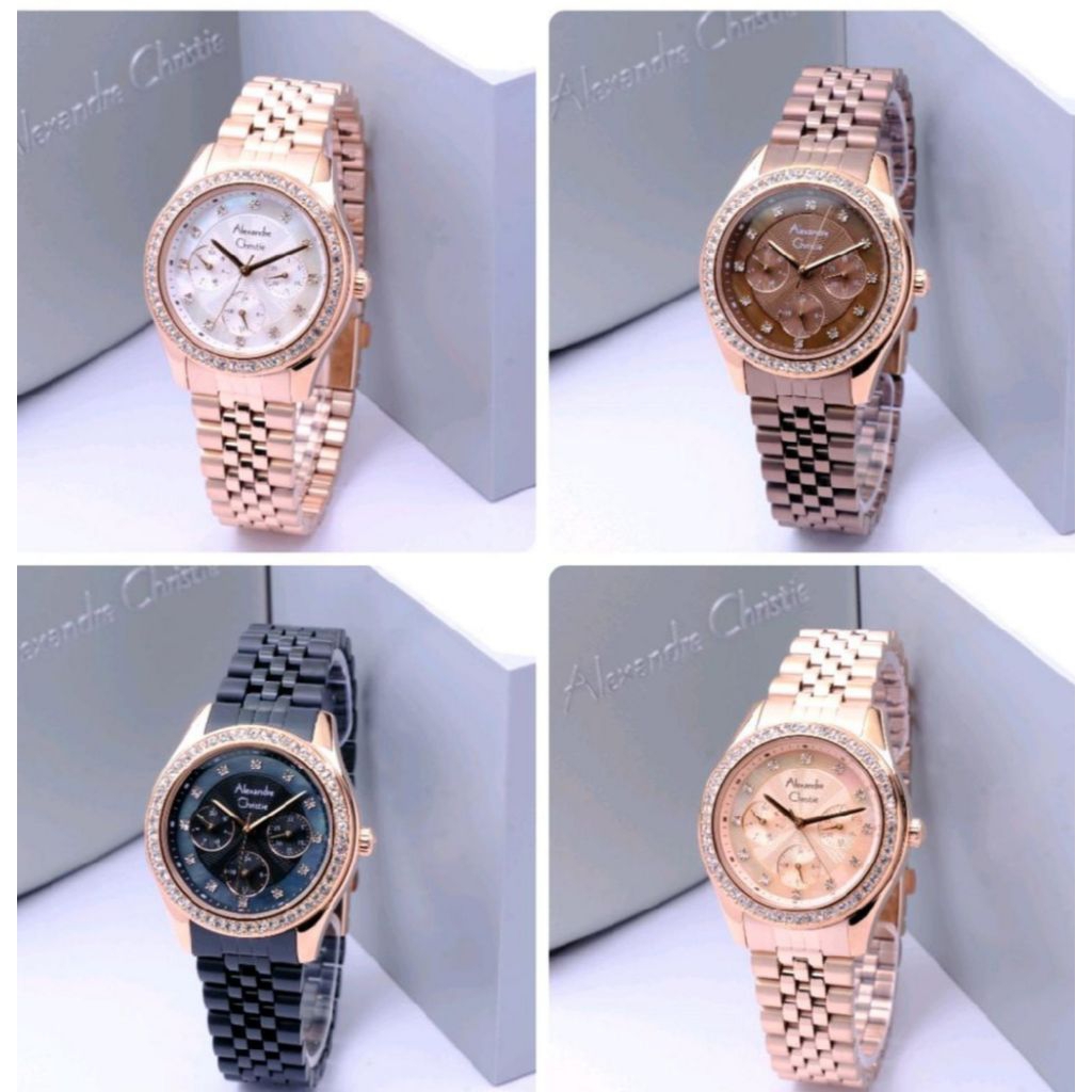 JAM TANGAN WANITA ALEXANDRE CHRISTIE 2496/ AC2496/AC 2496 ORIGINAL