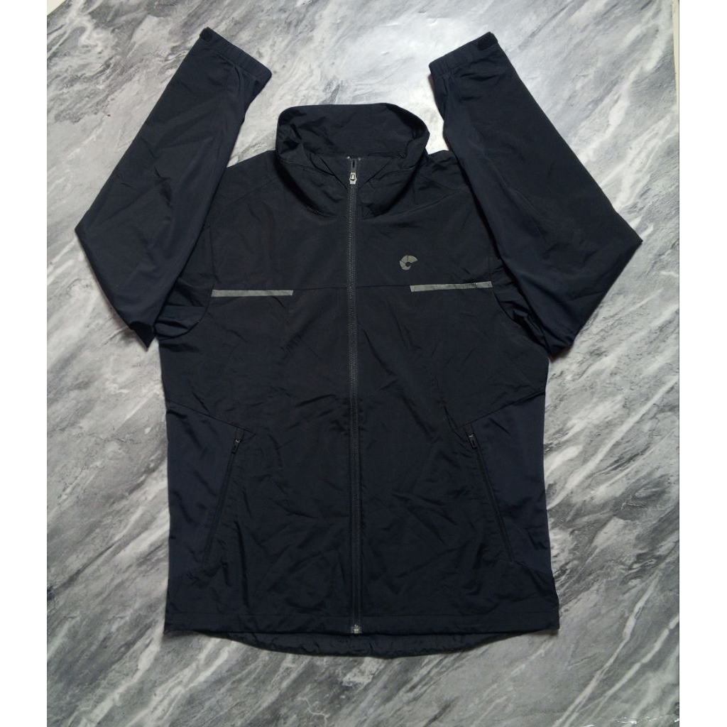 ‎Jaket Nepa Outdoor Windbreaker hiking unisex hitam branded