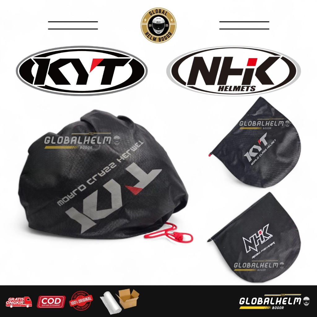 Sarung Helm KYT NHK Original Universal Cover Helm
