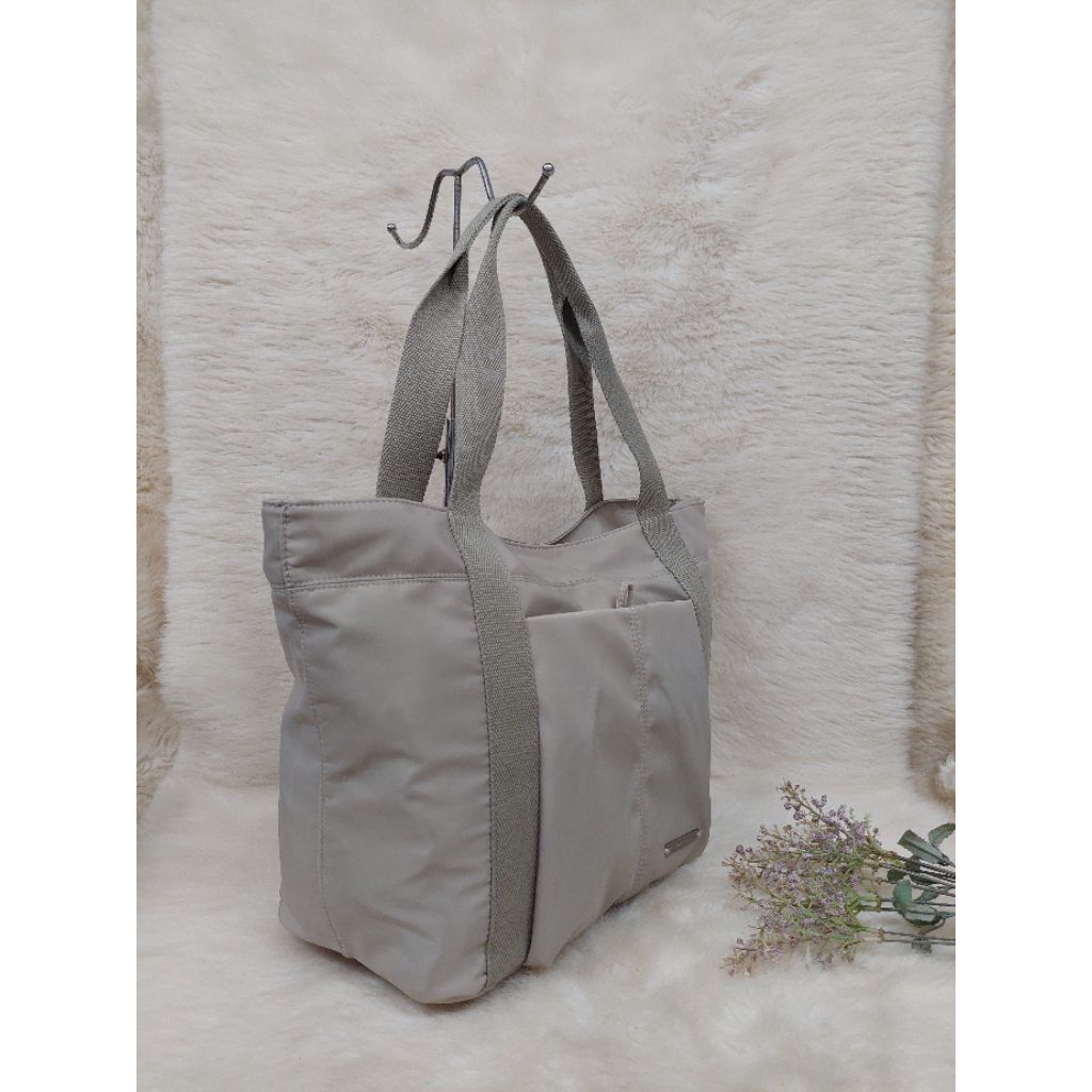 Tas pakaian tote bag bahan kain tas travel #8106