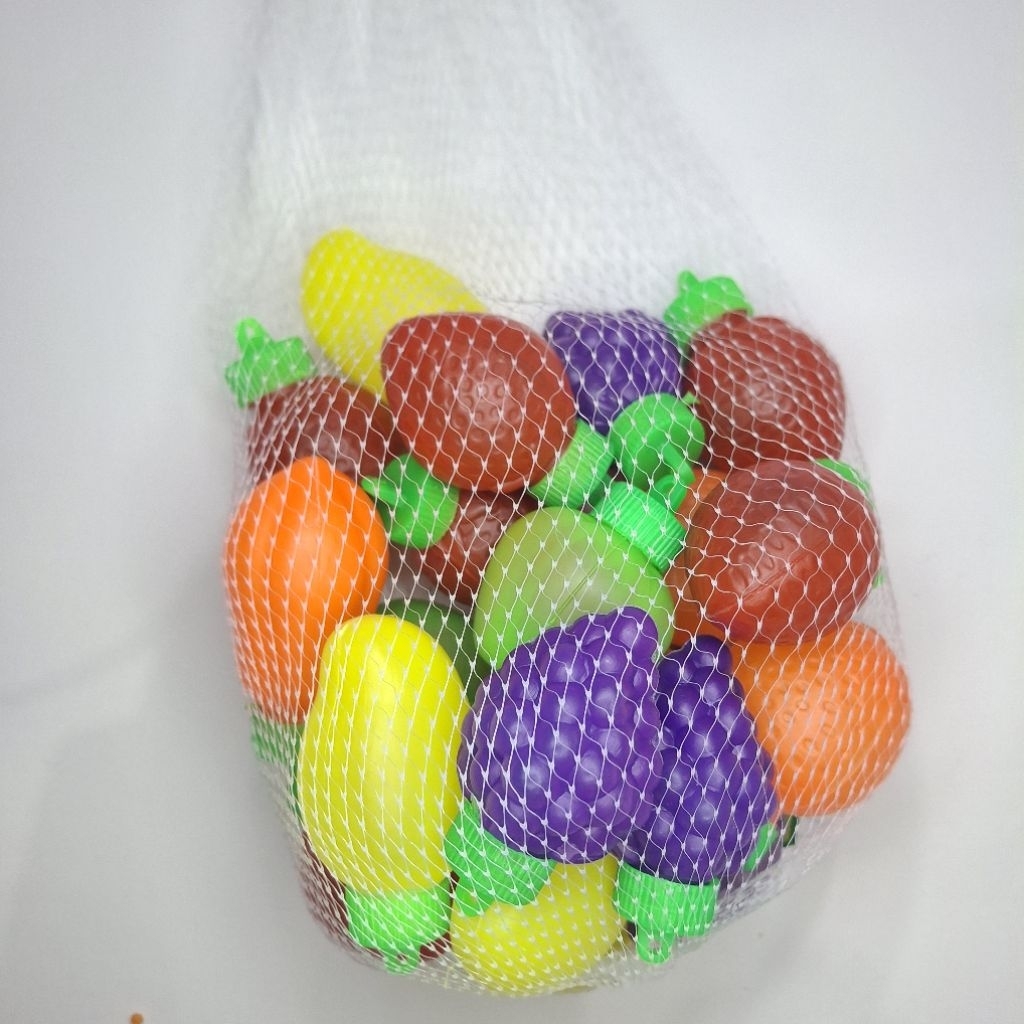 20 Pcs Permen Buah Jaring Patnel Fruit Unik Bentuk Buah Isi Permen Warna Warni
