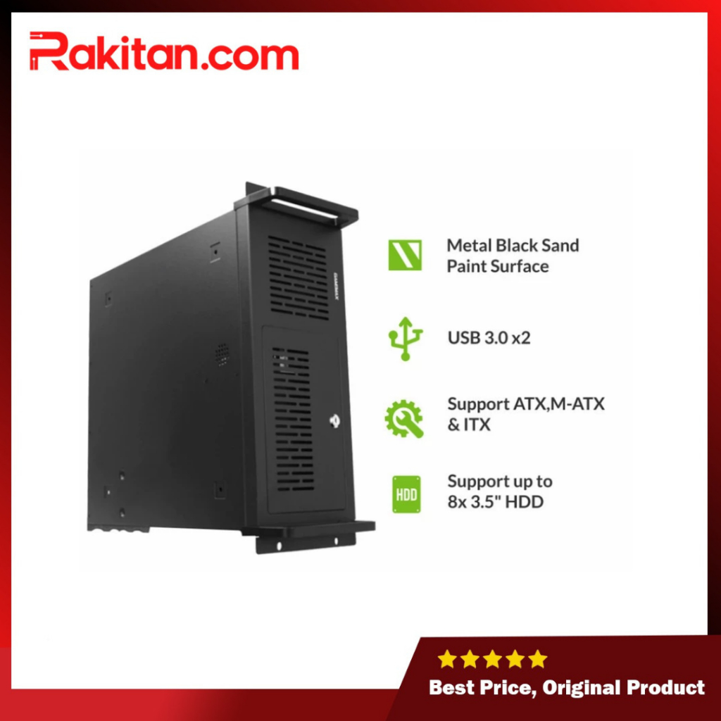 Casing server GAMEMAX 4U Rackmount Server 4U Industrial PC Case