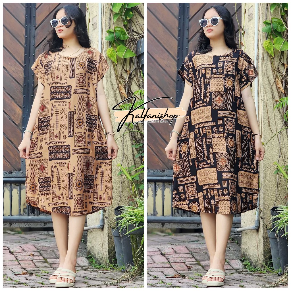 Daster Dress Bali XL Coffee