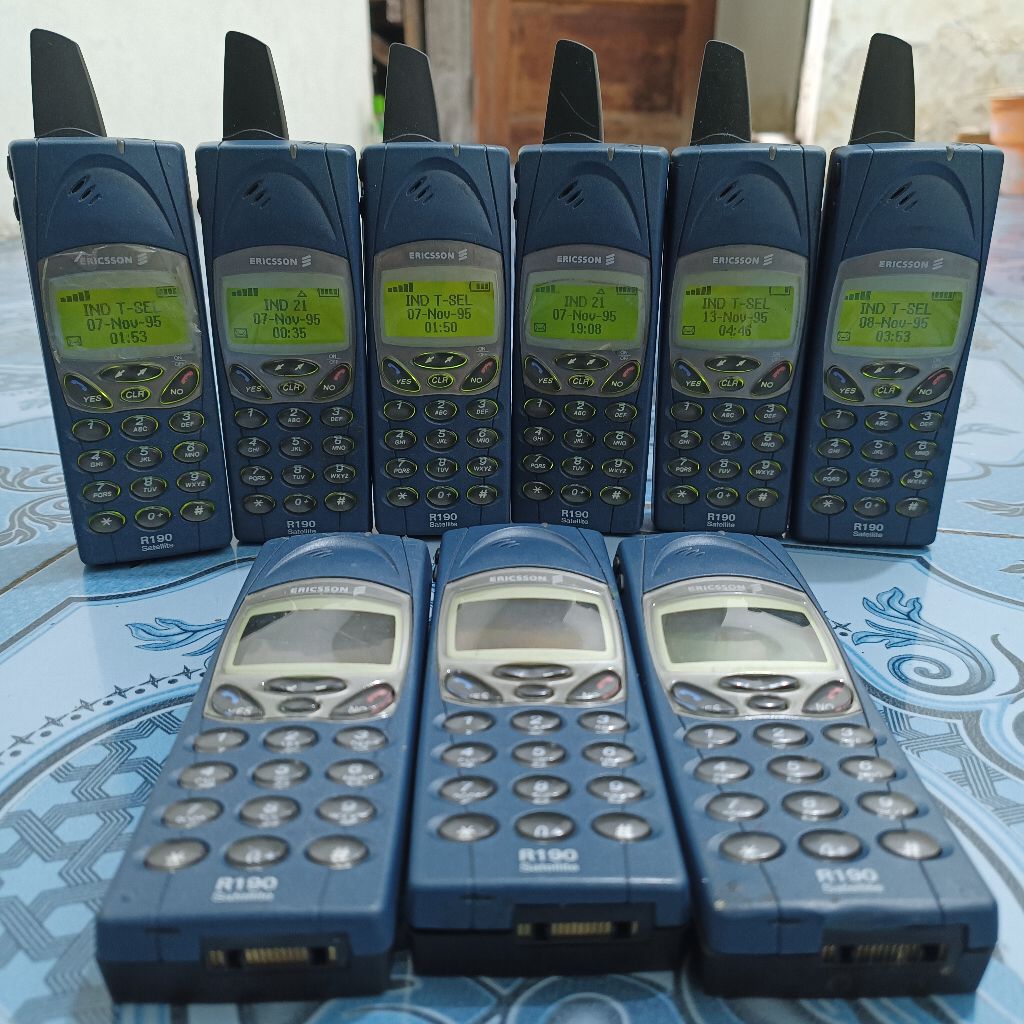 Ericsson R190 sattelite all op antena pendek saja