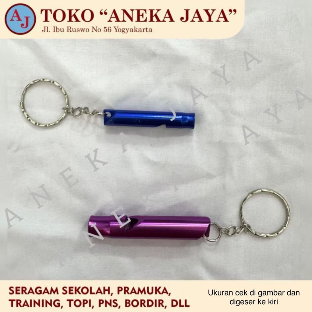 Peluit Besi Morse Pramuka