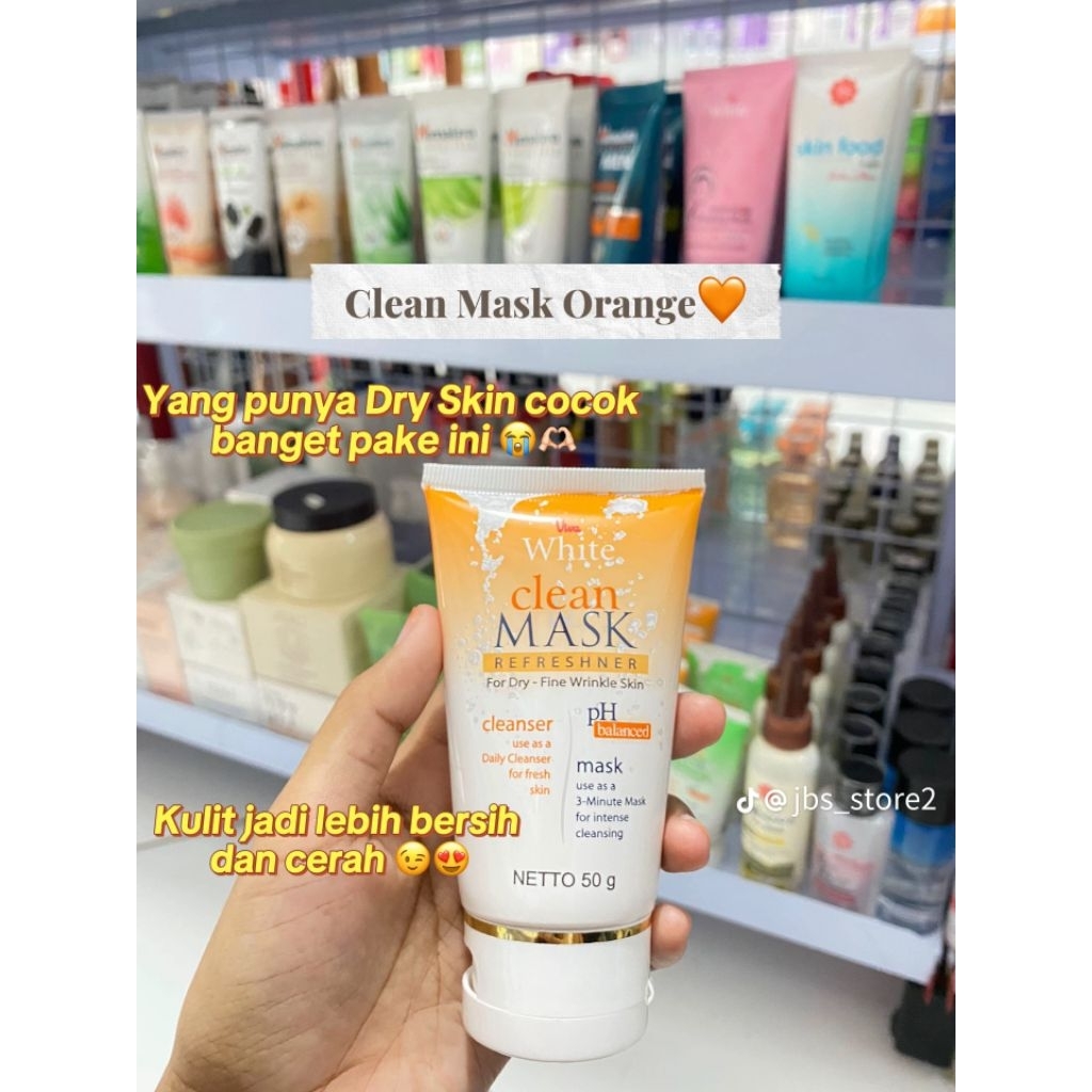 Clean & Mask Viva Cosmetics / Masker Wajah / Facial wash