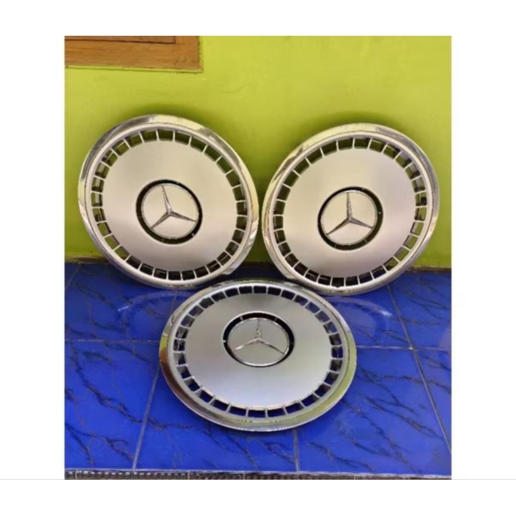 Tutup Veleg cover wheel dop mobil Mercy Mercedes Benz W140 list croom ring 16 original harga untuk s